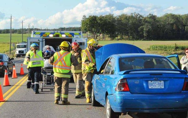 A bad time to snarl traffic approaching Elmira