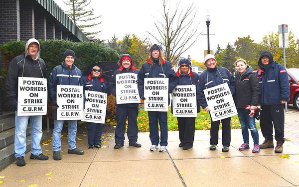 Elmira sees rotating postal strikes