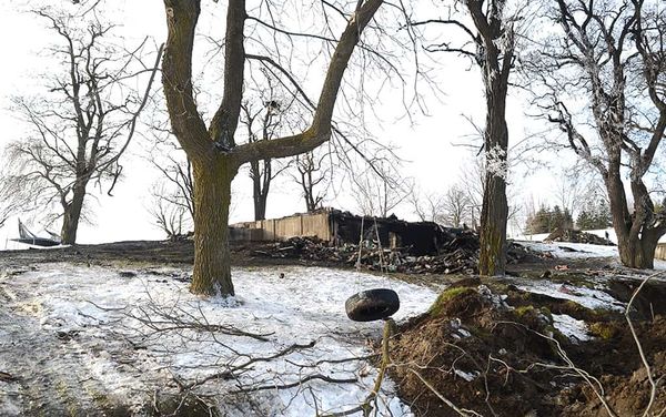 Fire levels home in Wellesley