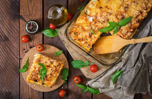 Let the slow cooker do the work with this lasagna