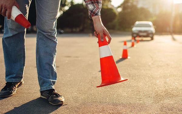 Stuck in traffic jam before they even get behind the wheel