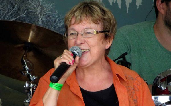 It was Testing 1-2-3 to start, but now she’s got the sound down pat