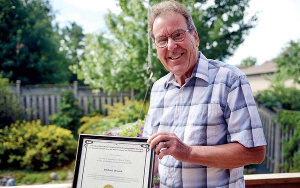 For he’s a jolly good fellow … of the meteorological society