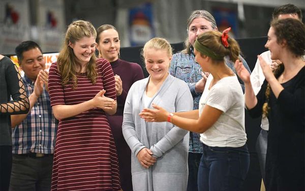 Down to the final three contestants in annual Wellesley Idol contest
