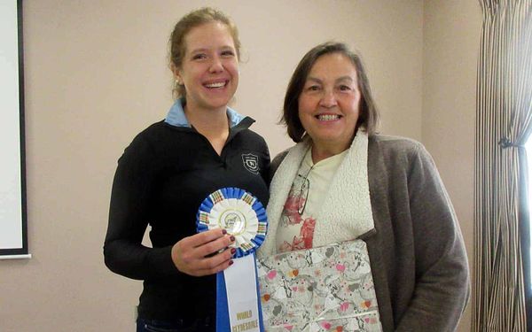 Horse trainer speaks to New Horizons