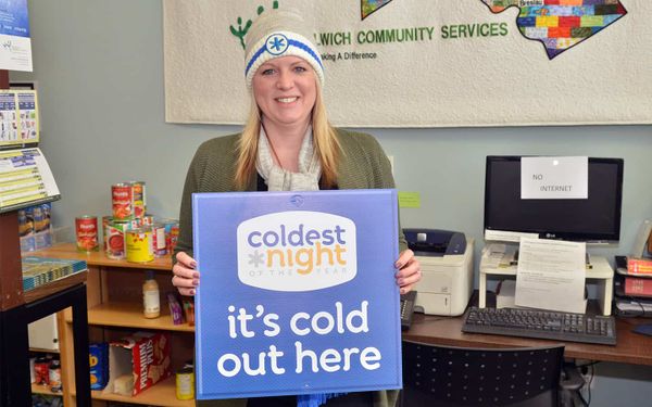 Getting out for a walk, and raising money for WCS, on a cold February night