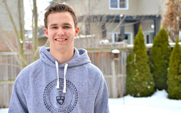 EDSS student wins $5,000 scholarship to pursue his university education