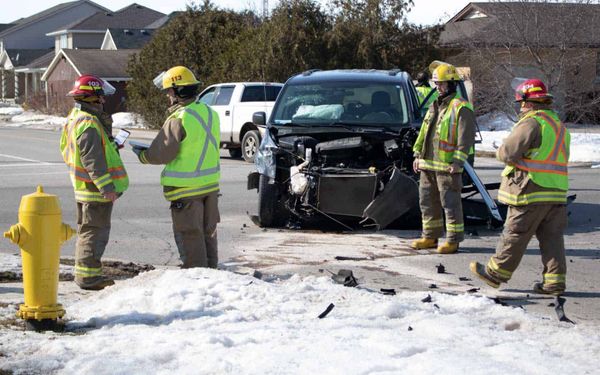 Crash on Barnswallow Dr