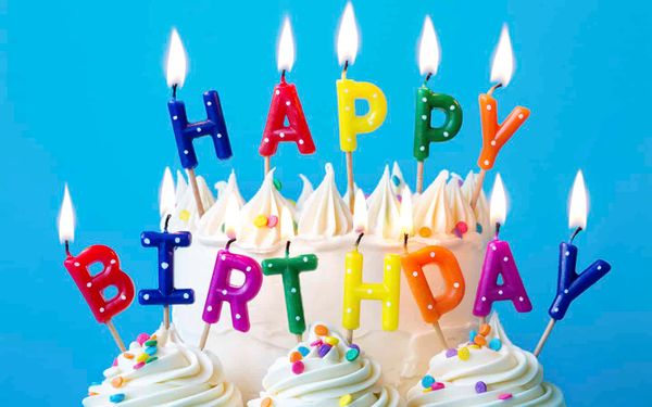 April’s drive by Birthdays