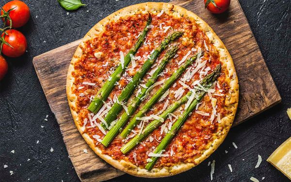 Going green and local in topping your pizza