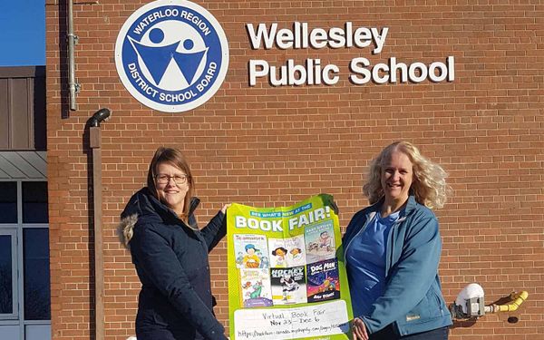 Wellesley PS finds a way to keep the book fair tradition alive