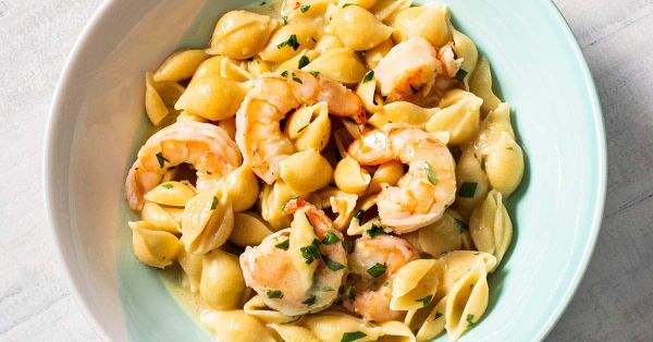 This flavorful pasta dinner is ‘shrimp-ly’ delicious!