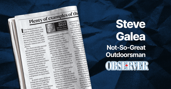 Up front about canoes