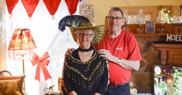 Guests are in for a jolly ole time at Santa’s house