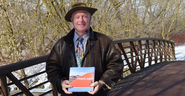 Forced to stay put, he finally got to write about travelling