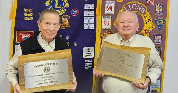 Reminiscing about five decades of service in the community