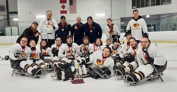 Thrashers claim sledge hockey title