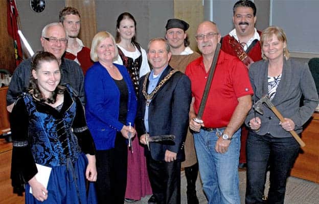 Robin Hood and his merry band of outlaws return to Elmira next week