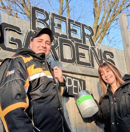 Backyard rink a labour of love