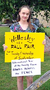 Fair display may ward off crows, but not thieves