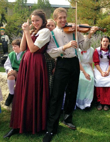 Anne & Gilbert draws on two of the books, Anne of Avonlea and Anne of the Island, that continue the story of Anne Shirley. Alandra Zimmerman is Josie Pye and Moody MacPherson is Alten. [Submitted]