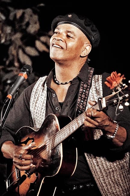 Blues guitarist Guy Davis performs October 8 at the Wellesley Community Centre, with proceeds going to support an accessible playground project.[Submitted]