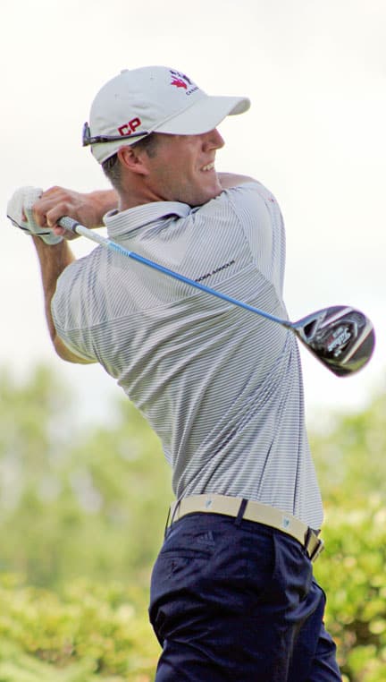 With his debut as both an NHL ref. and golfer on the PGA Tour, 2015 will be a busy year for Garret Rank.[File Photo]