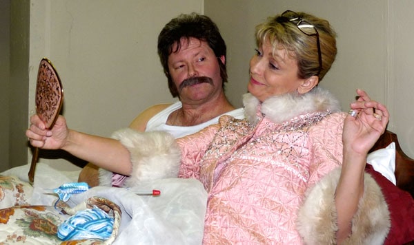 Elmira Theatre Company’s production of Same Time Next Year, starring Steve Robinson and Michele Di Tomasso as a couple with an unusual affair, runs April 17 to May 2.[Submitted]