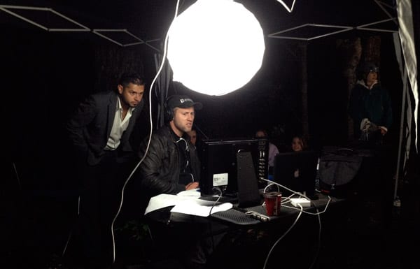 On set of Transference, winner of best sci-fi film at the Toronto Short Film Festival and best short film at GeekFest Film Fest, in Atlantic City.  [Submitted]
