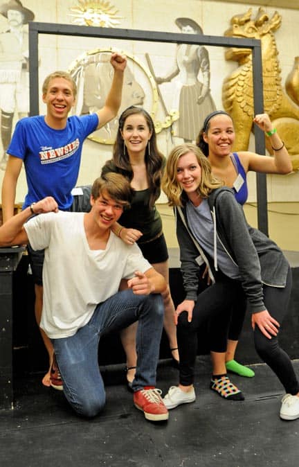 Alten Wilmot, Nicki Hynes, Jasmine Thuroo, Keenan Smits, and Zola Magwood will take the stage this weekend in The Singer’s Theatre production of The Boys in the Photograph. [Whitney Neilson / The Observer]