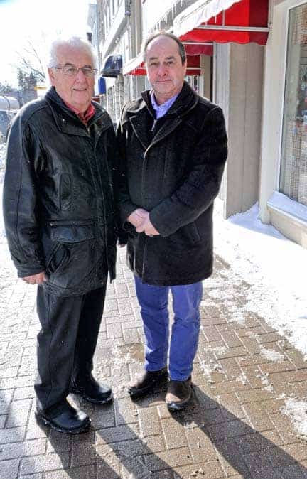 A creative space, with flowers