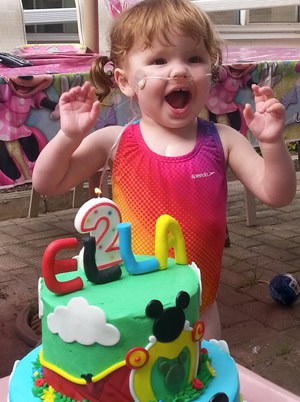 Ella Dorscht’s family organized two upcoming blood donor clinics to help replace the units of blood she’s used through her time at Sick Kids Hospital. [Submitted]