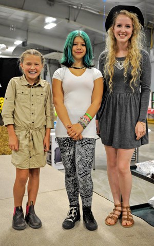 Brooke Bauer, Taylor Kelly and Paige Warner are moving on to the final round of Wellesley Idol at the Apple Butter and Cheese Festival, after wowing the judges on Tuesday night.[Whitney Neilson / The Observer]