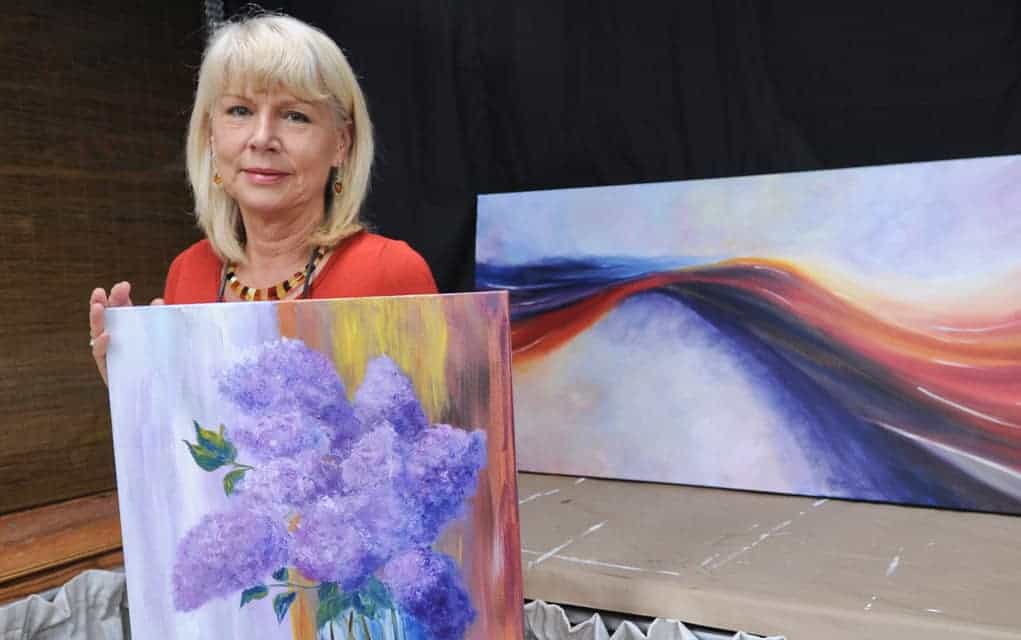 A look at art in the making
