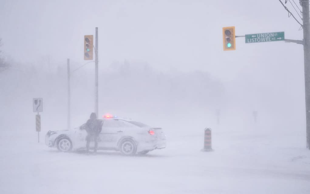 Winter storm wreaks havoc for drivers and township road crews
