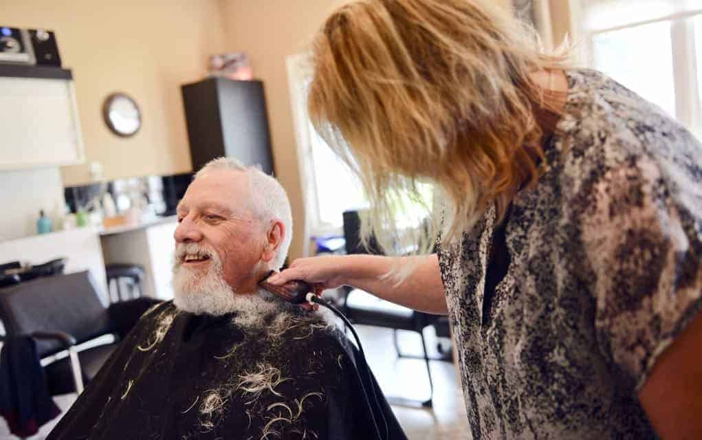 Growing it out, then cutting it down for cancer research