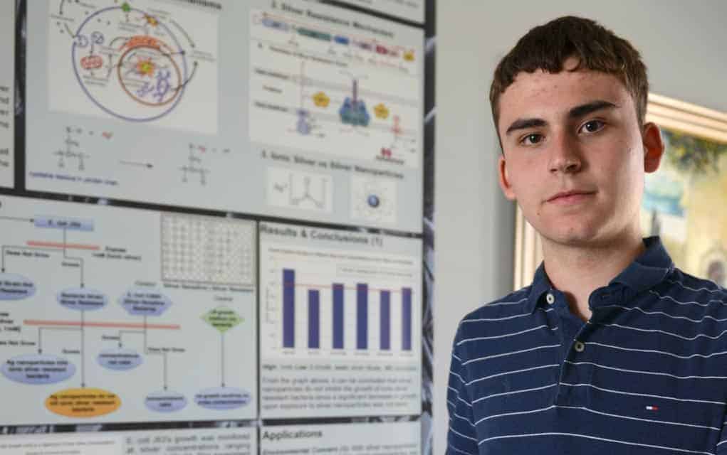 Taking a school science project to the world stage