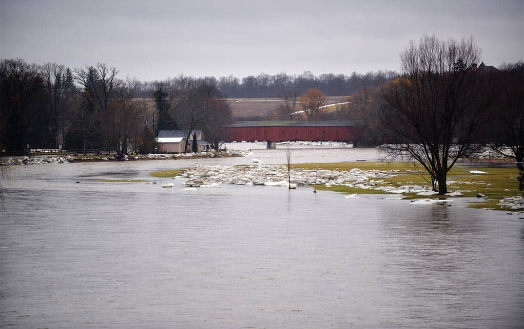 Traffic resumes on West Montrose bridge