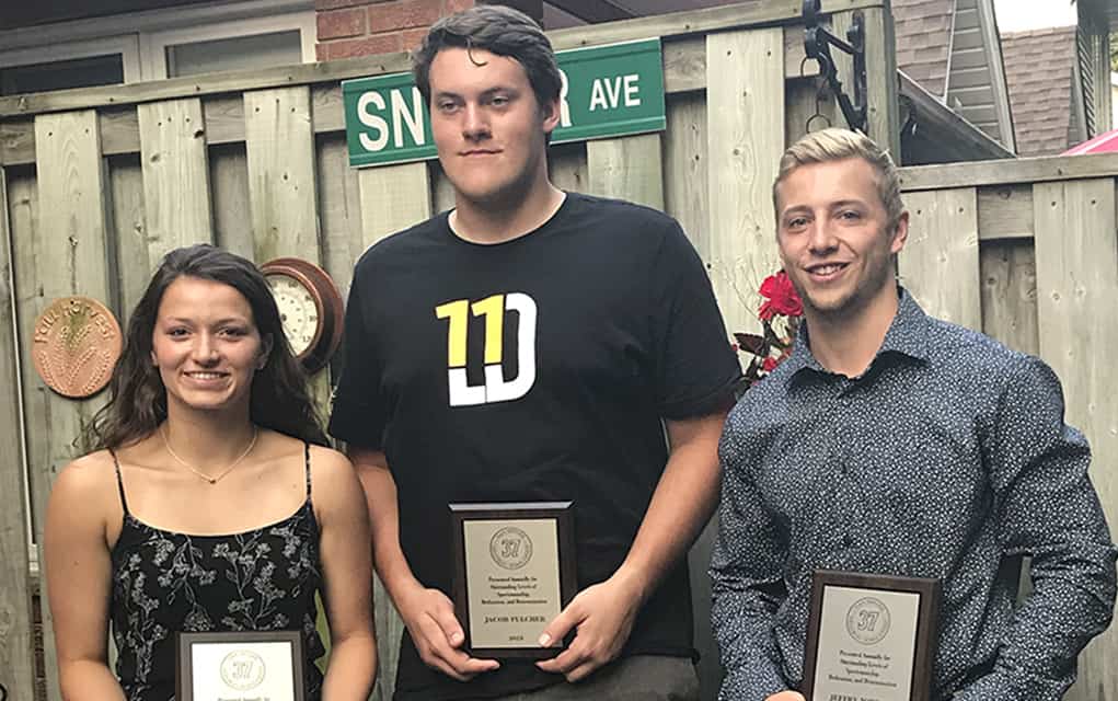 Former Sugar Kings Cap’ amongst  Dan Snyder Scholarship recipients