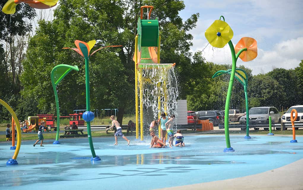 Hot summer has translated into big demand for new Elmira splash pad
