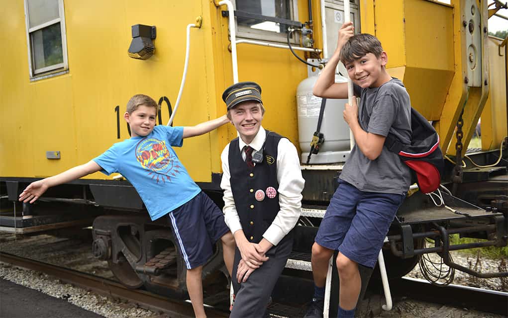 The great (fun) train robbery