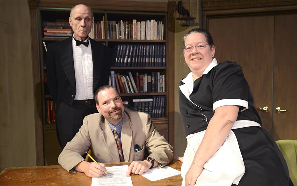 Death may not become them, but it helps provide the laughs