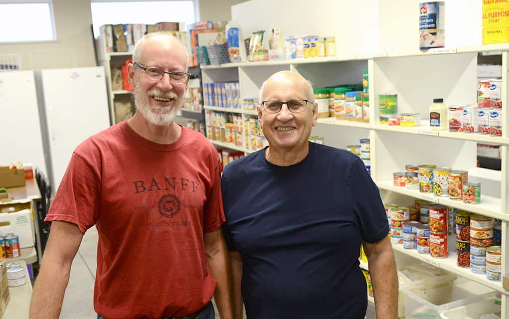 After summer, food supplies are running low