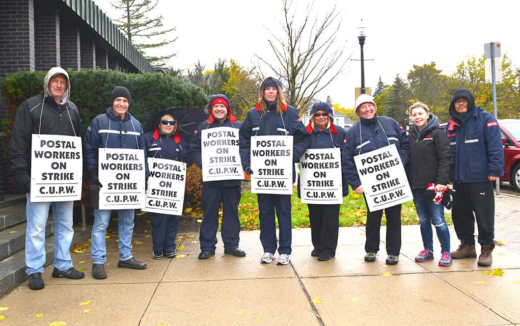 Elmira sees rotating postal strikes