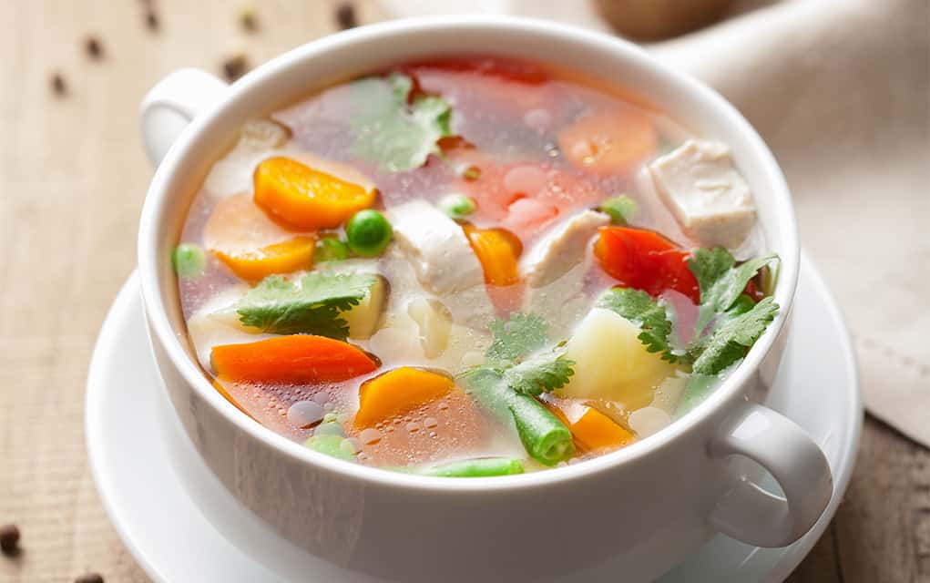 You can’t go wrong with chicken soup at this time of the year when bugs hit