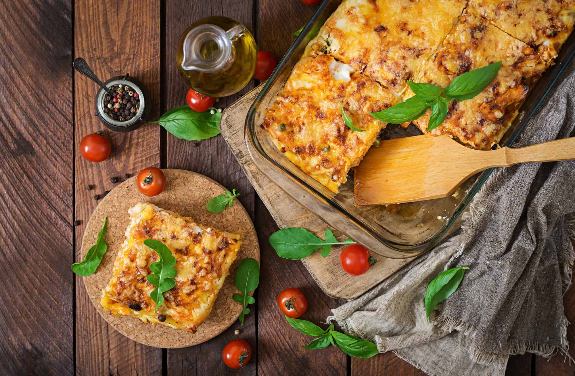 Let the slow cooker do the work with this lasagna