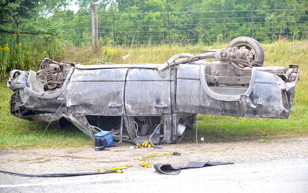 Driver killed in single-vehicle rollover