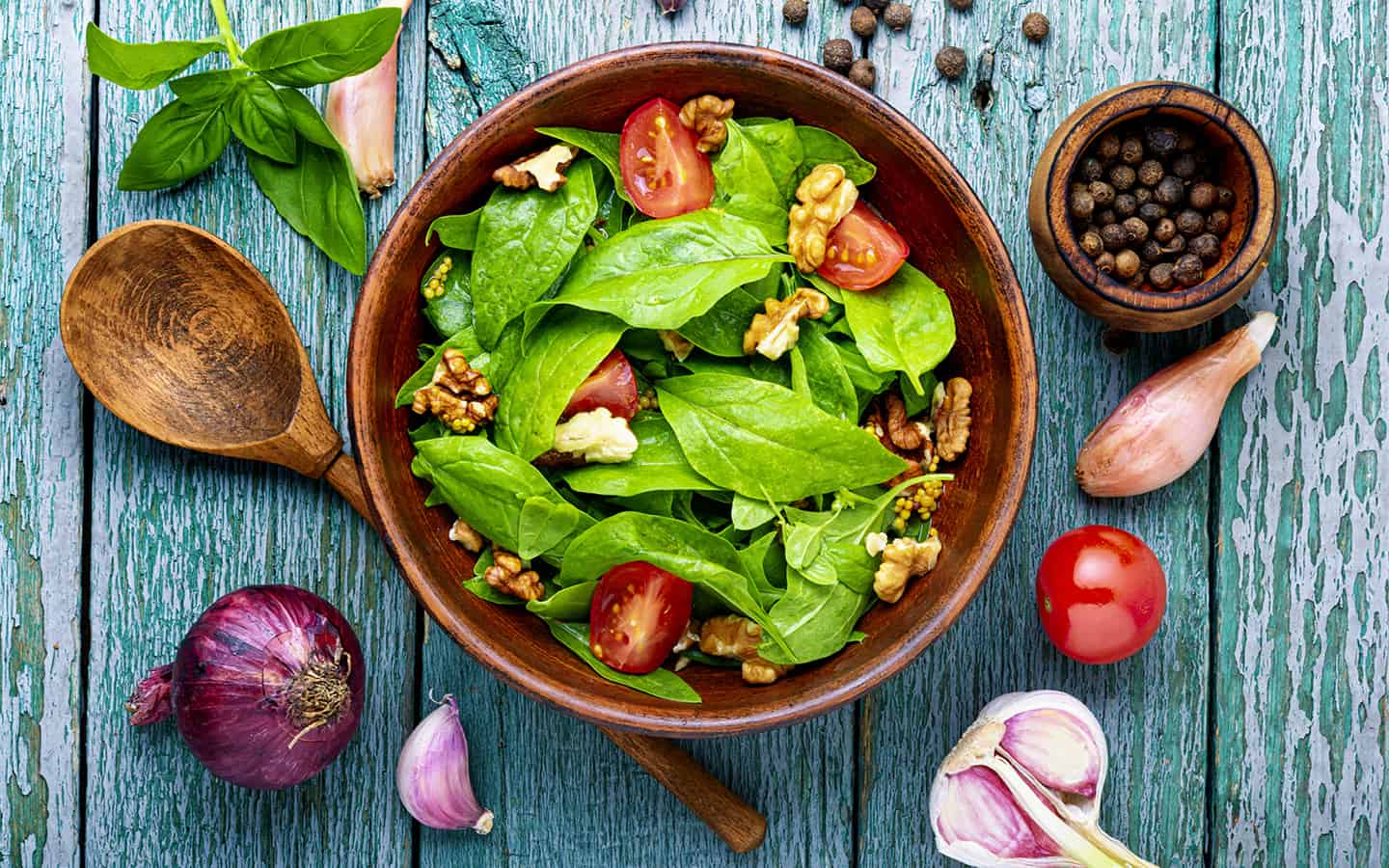 Maple syrup a good counterpoint in this salad