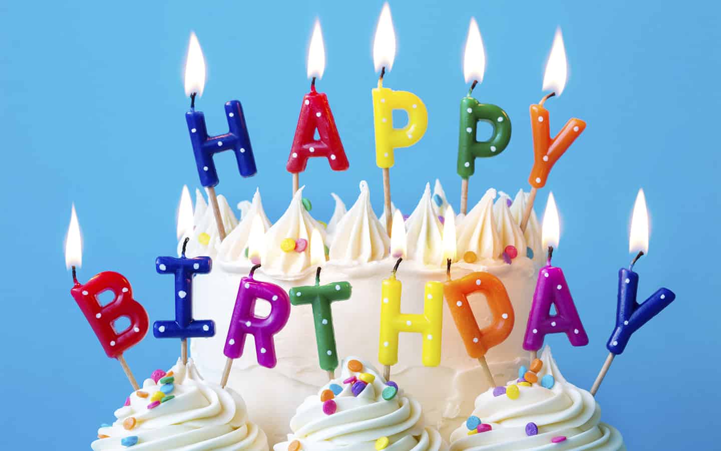 April’s drive by Birthdays