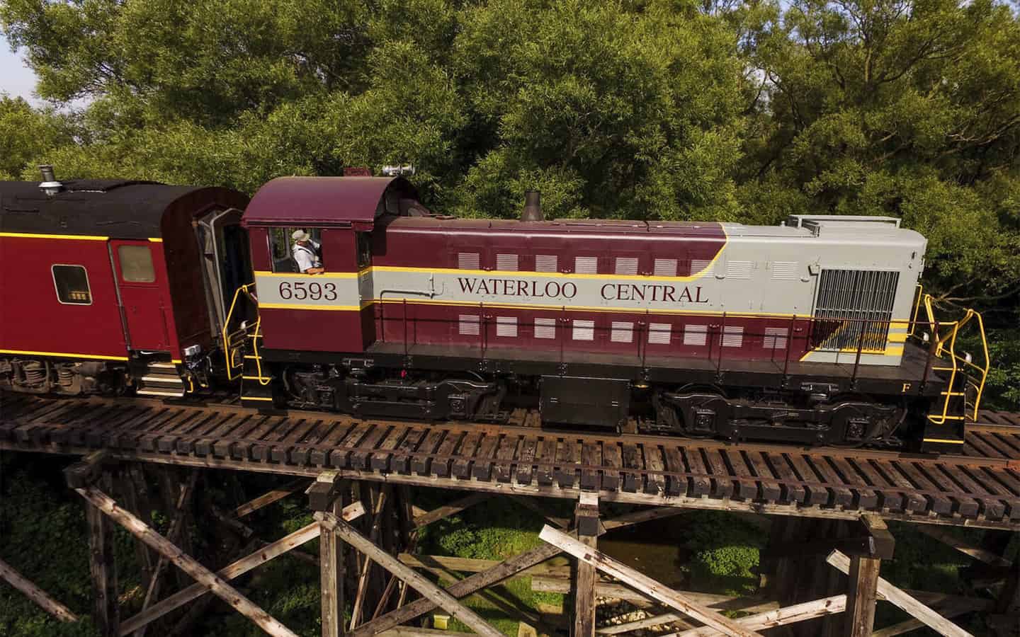 Newly renovated train car a future staple for Waterloo Central Railway
